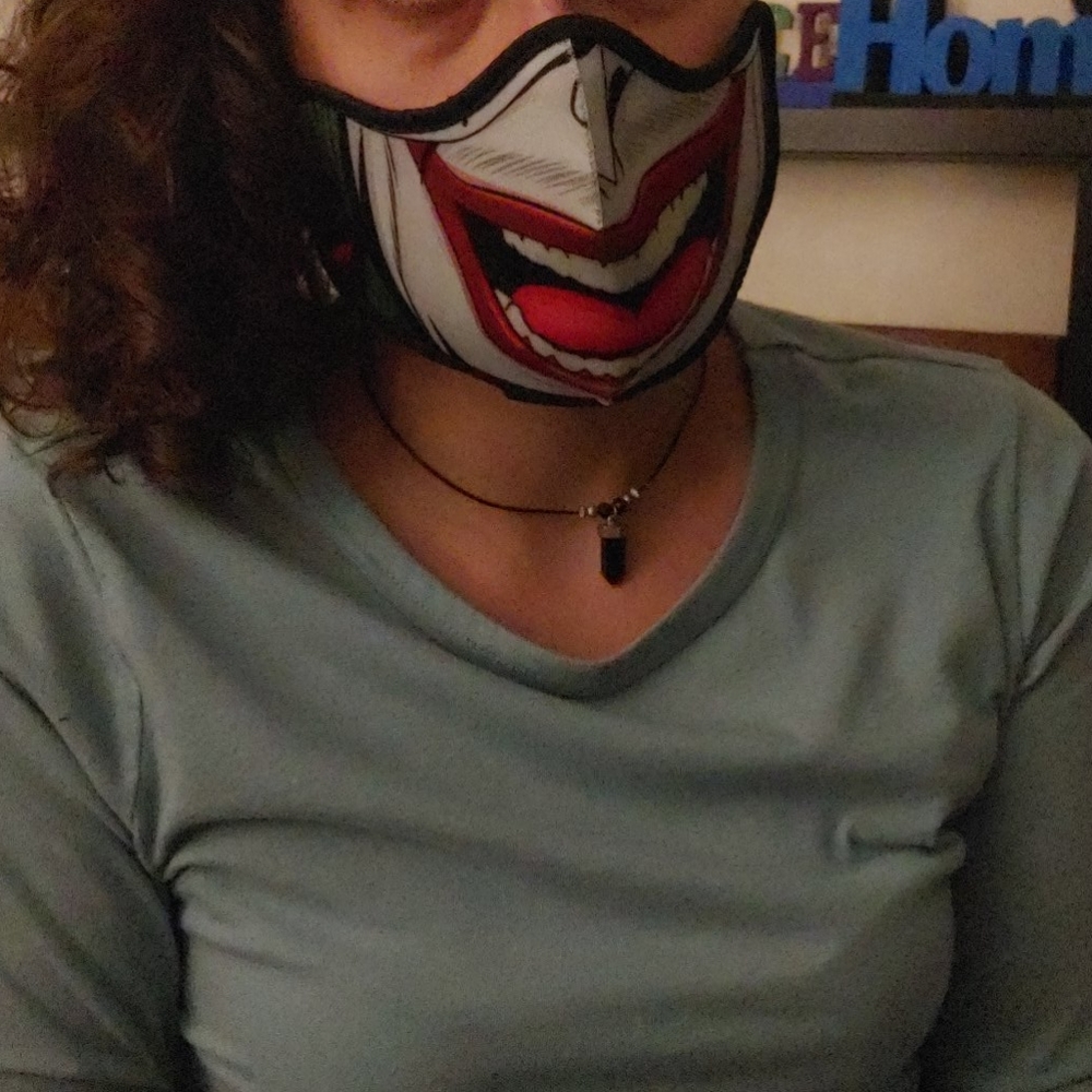 Batman's The Joker Cloth Adult Face Mask